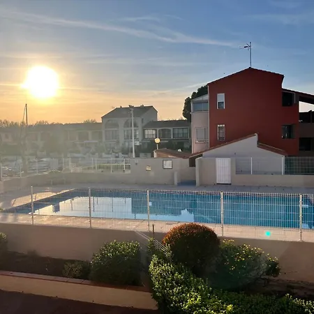 Vue Sur Marina, Piscine - 4 Pers. - Fr-1-776-154 * Saint-Cyprien (Pyrenees-Orientales)